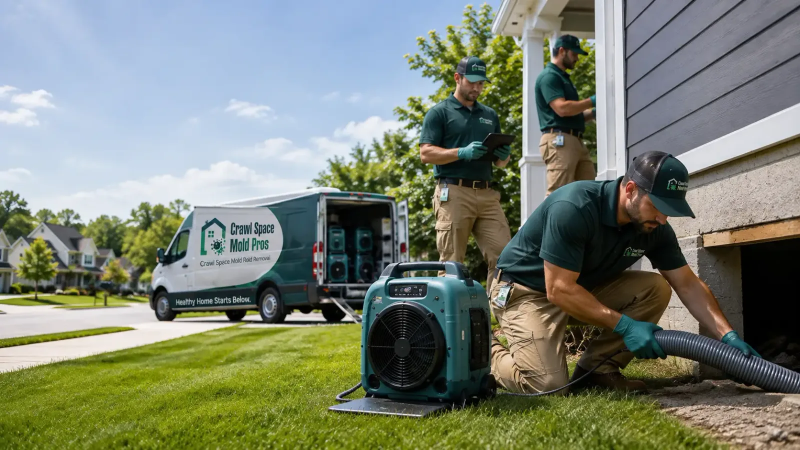 Crawl Space Mold Removal in Boscobel, WI